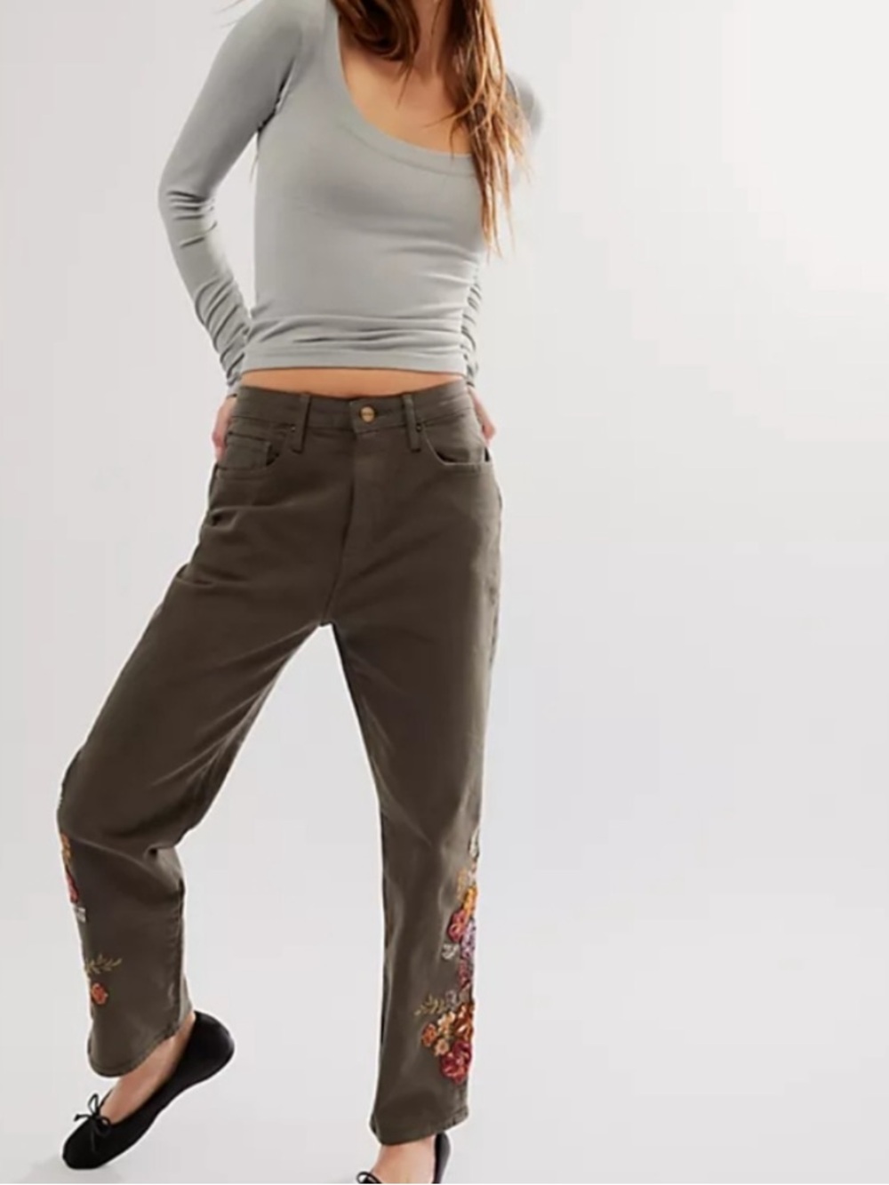 Driftwood Royce Embroidered Jeans
